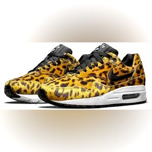 LIKE NEW: Air Max 1 QS GS 'Leopard' | Nike Sportswear's Zoo Pack | Size: 5.5Y